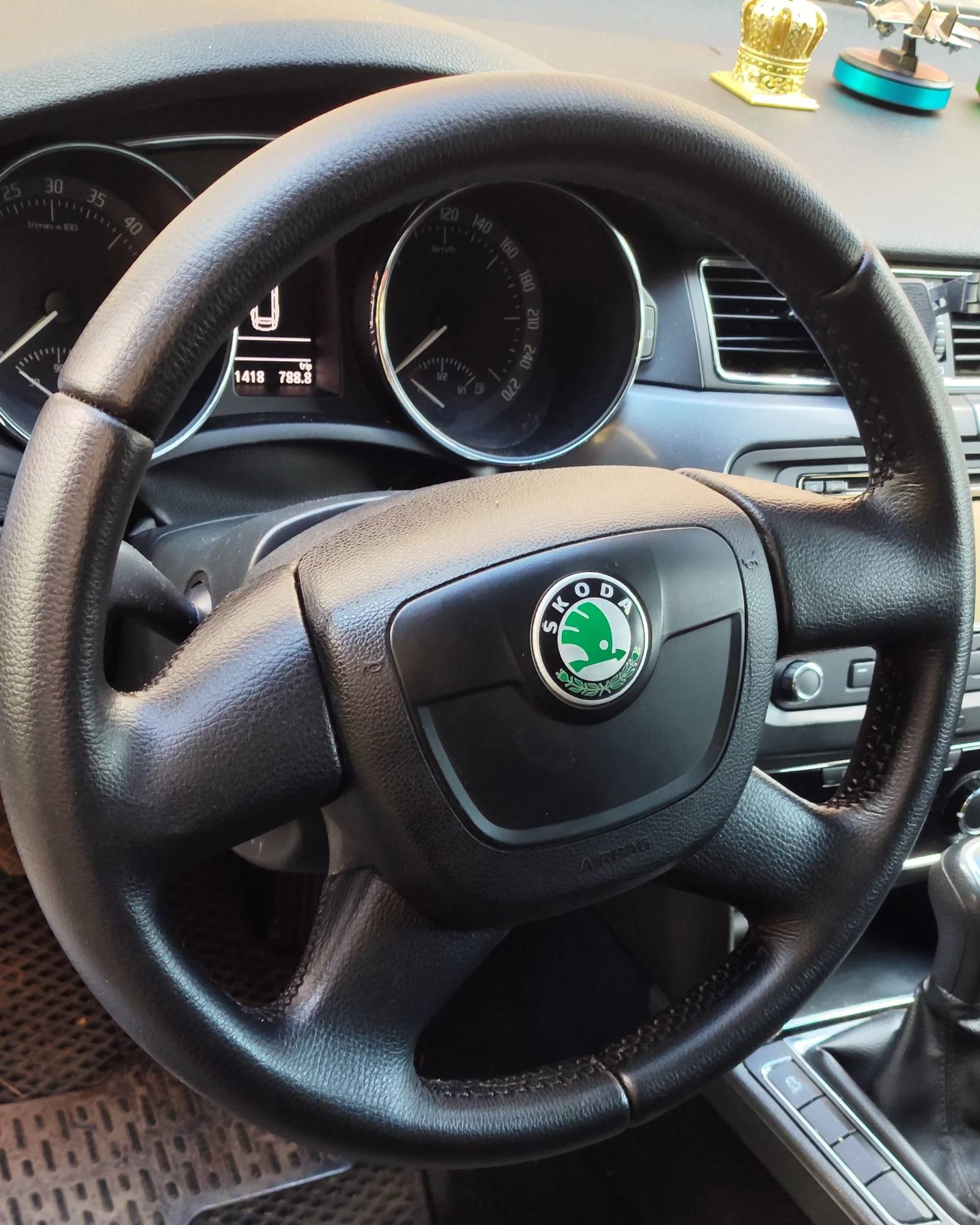 Перетяжка керма Skoda Superb