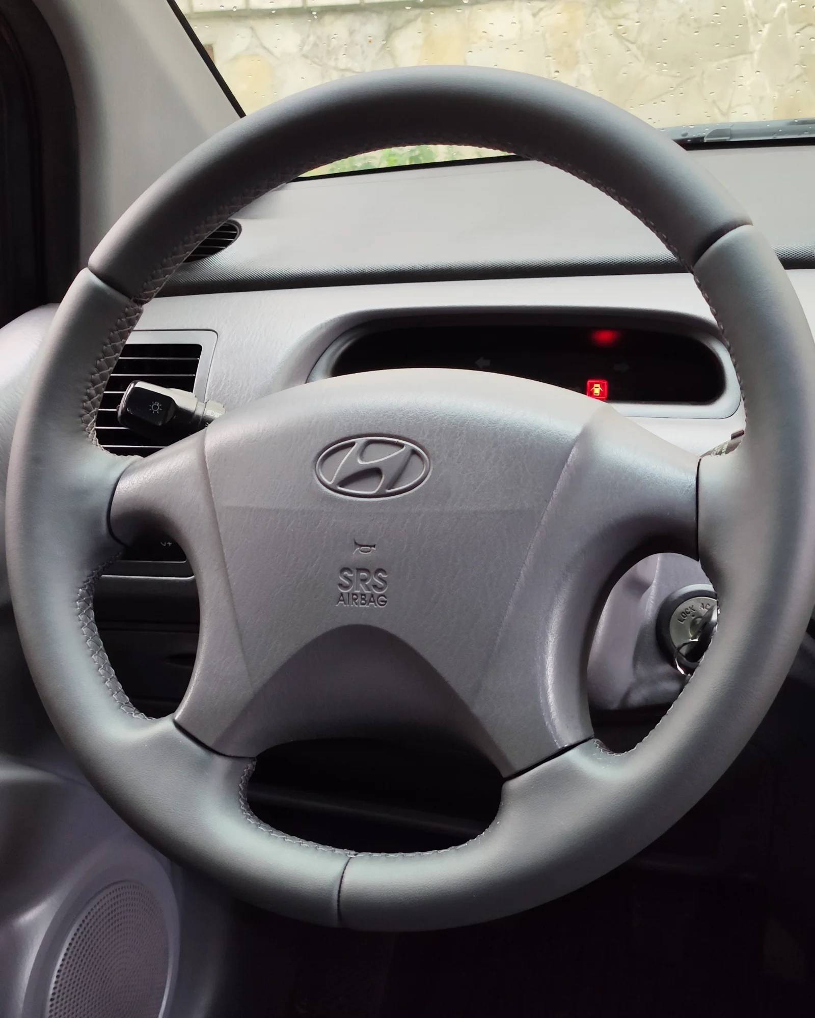 Перетяжка керма Hyundai Matrix екошкірою